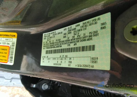 2022 Ford Bronco Outer Banks z USA, uszkodzony, nr VIN 1FMDE5BH8NLA99784